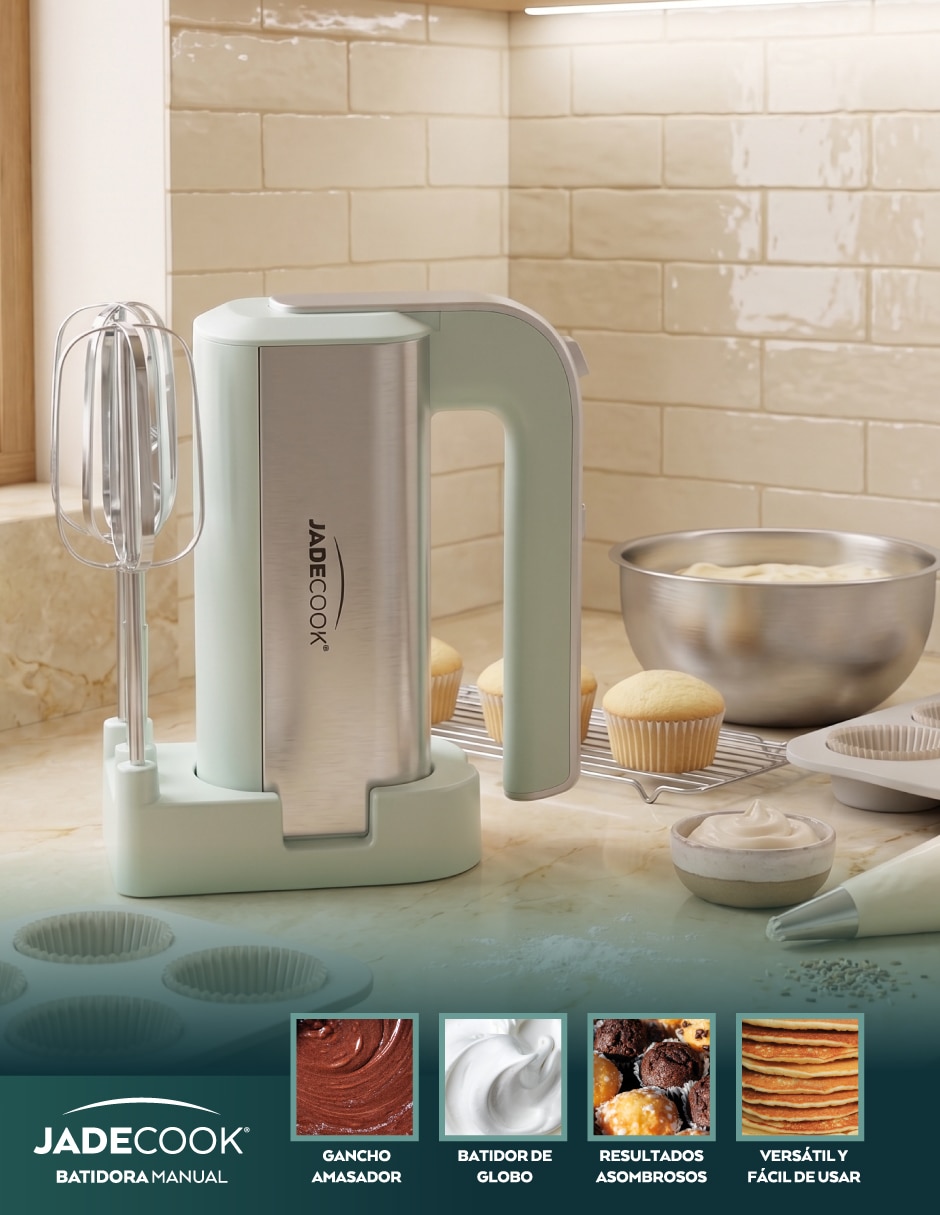 Batidora Jade Cook 5 velocidades + 1 turbo JADE BATIDORA MANUAL