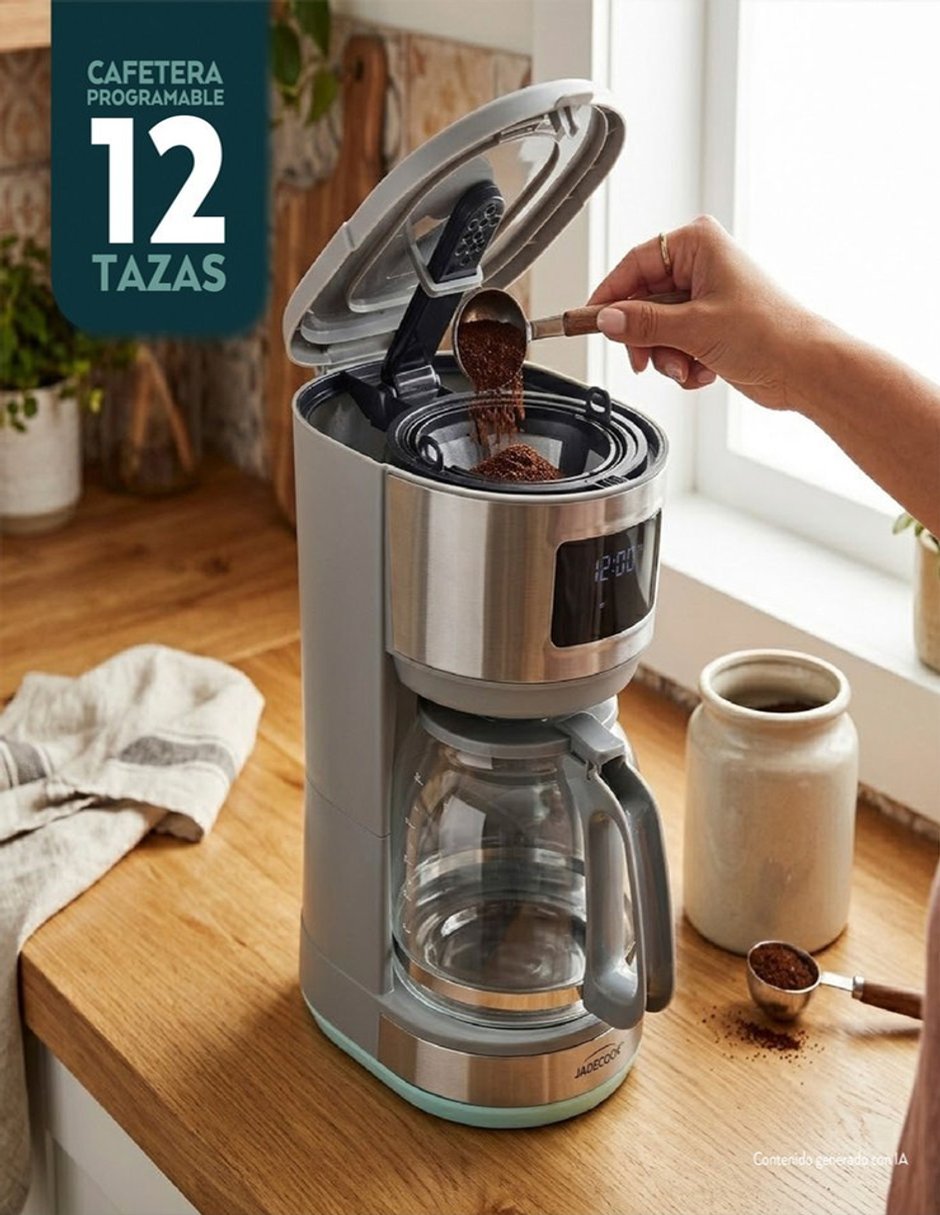 Cafetera de goteo 120 V 8