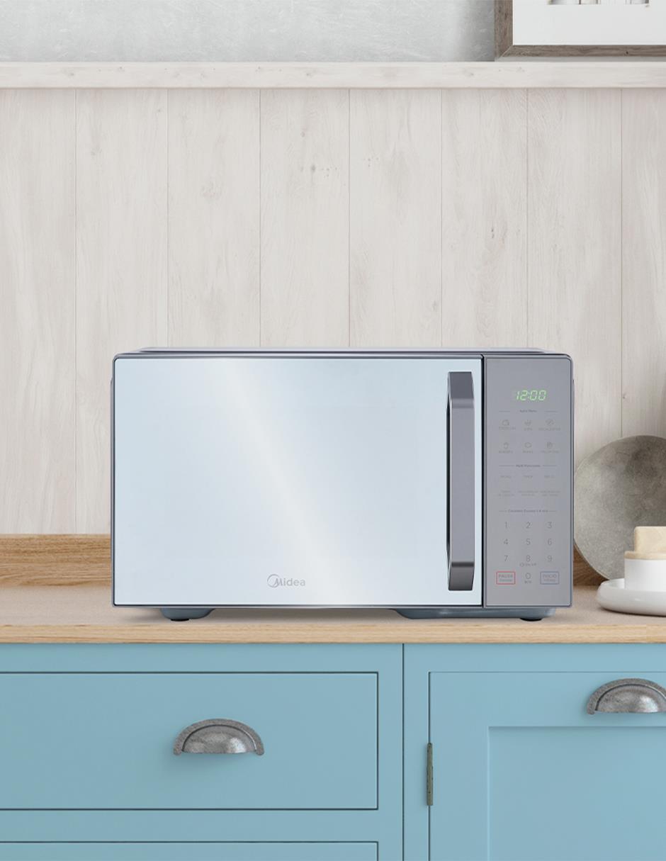 Horno de microondas convencional Midea modelo MMDX11S2MG de 1.1 pies cúbicos