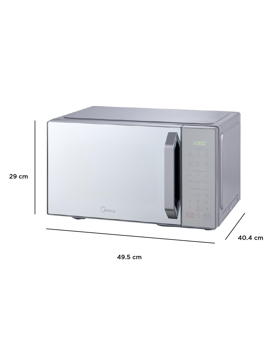 Horno de microondas convencional Midea modelo MMDX11S2MG de 1.1 pies cúbicos