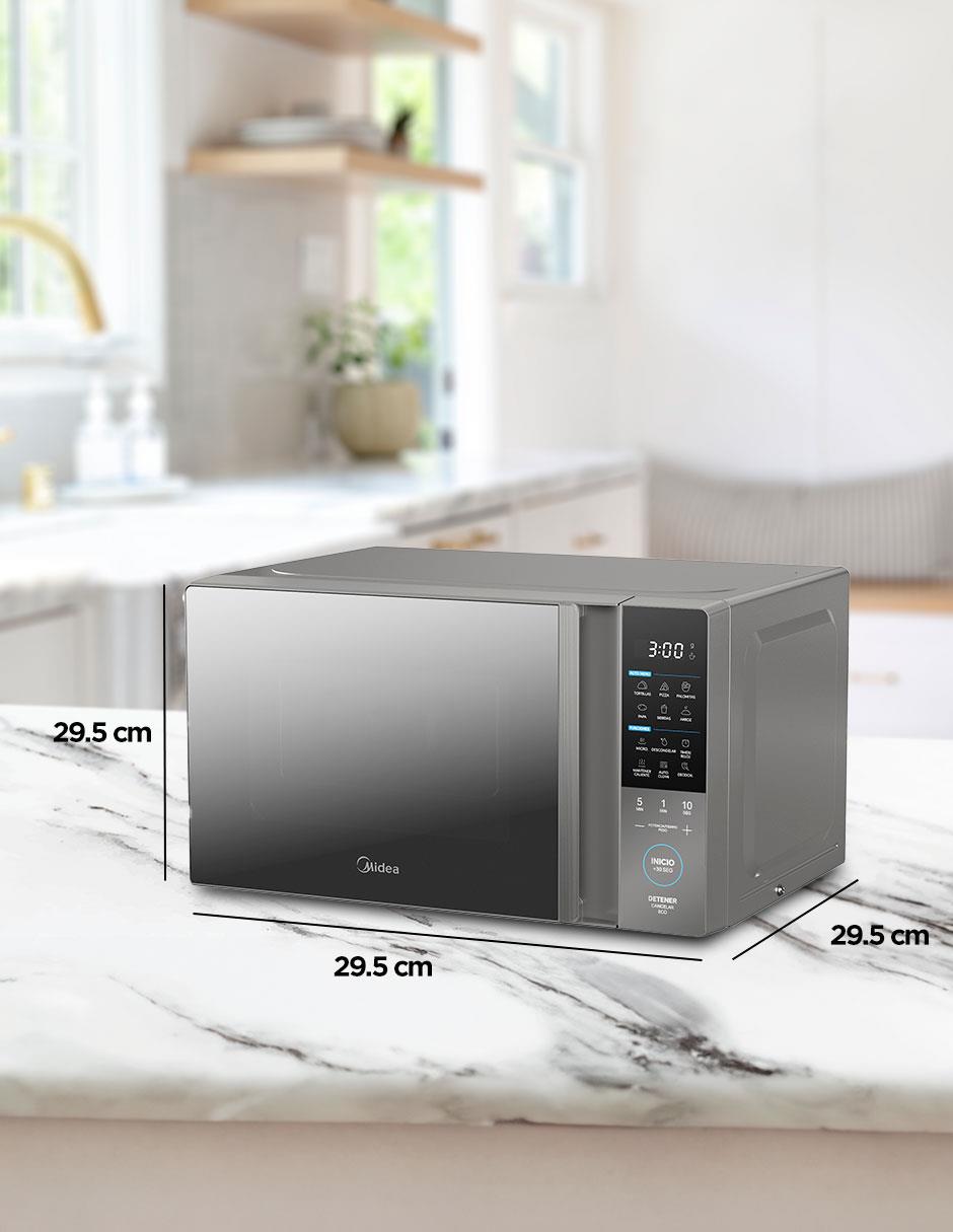 Horno de microondas convencional Midea modelo MMDT07S2MG de 0.7 pies cúbicos