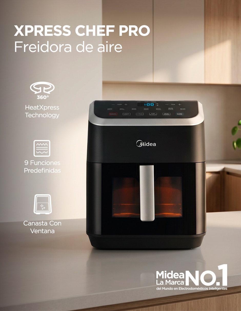 Freidora de aire Xpress Chef Pro 7 L MAF7DSTBSKV 9