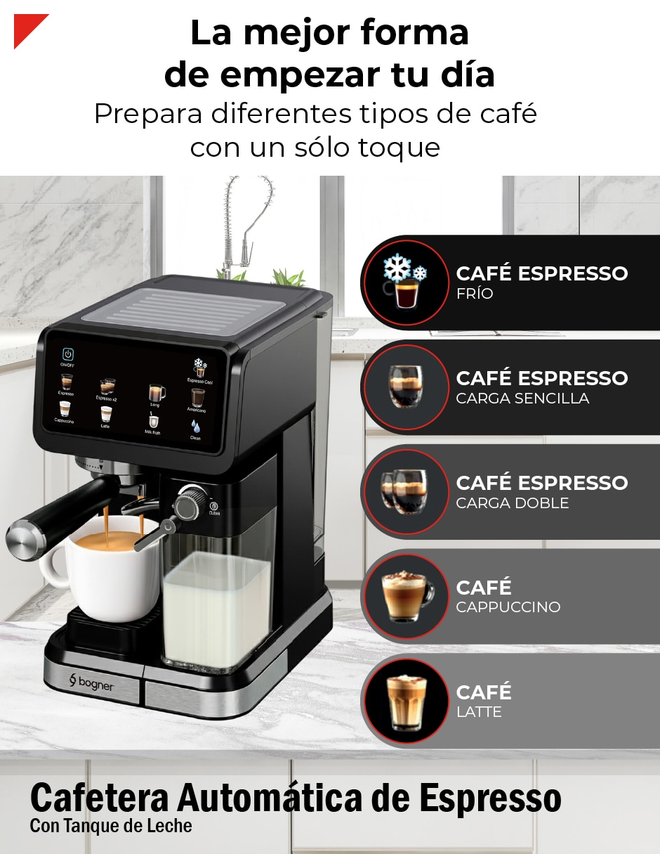Cafetera espresso Bogner DECM03B