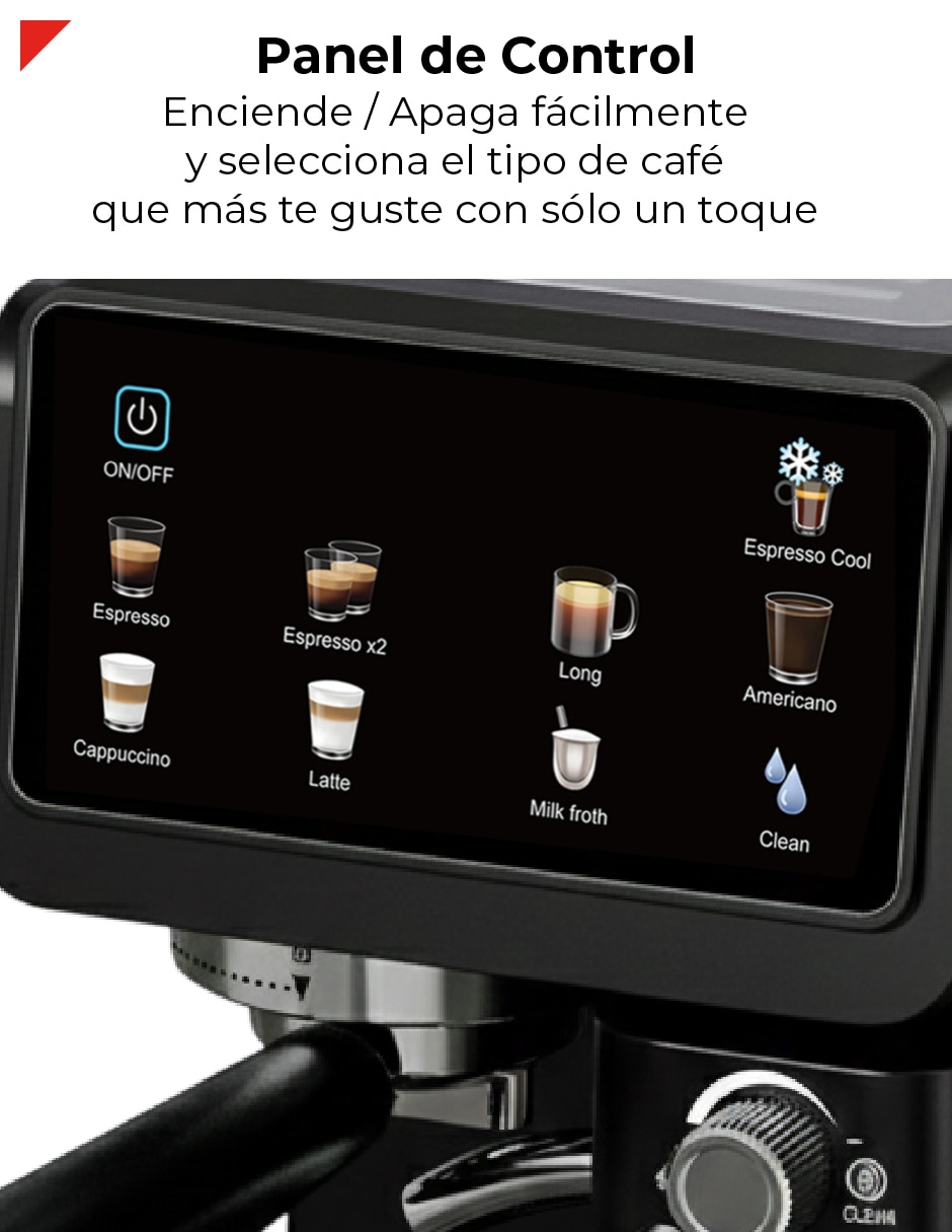 Cafetera espresso Bogner DECM03B