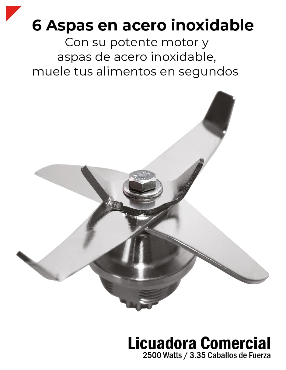 Licuadora accesorios bsb07n 16 velocidades
