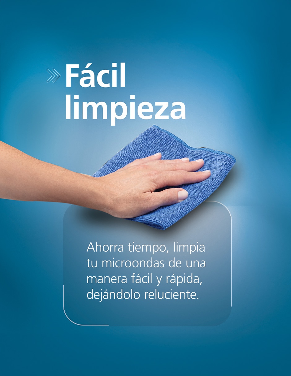 Horno de microondas convencional Mabe modelo HMM15SJW de 1.5 pies