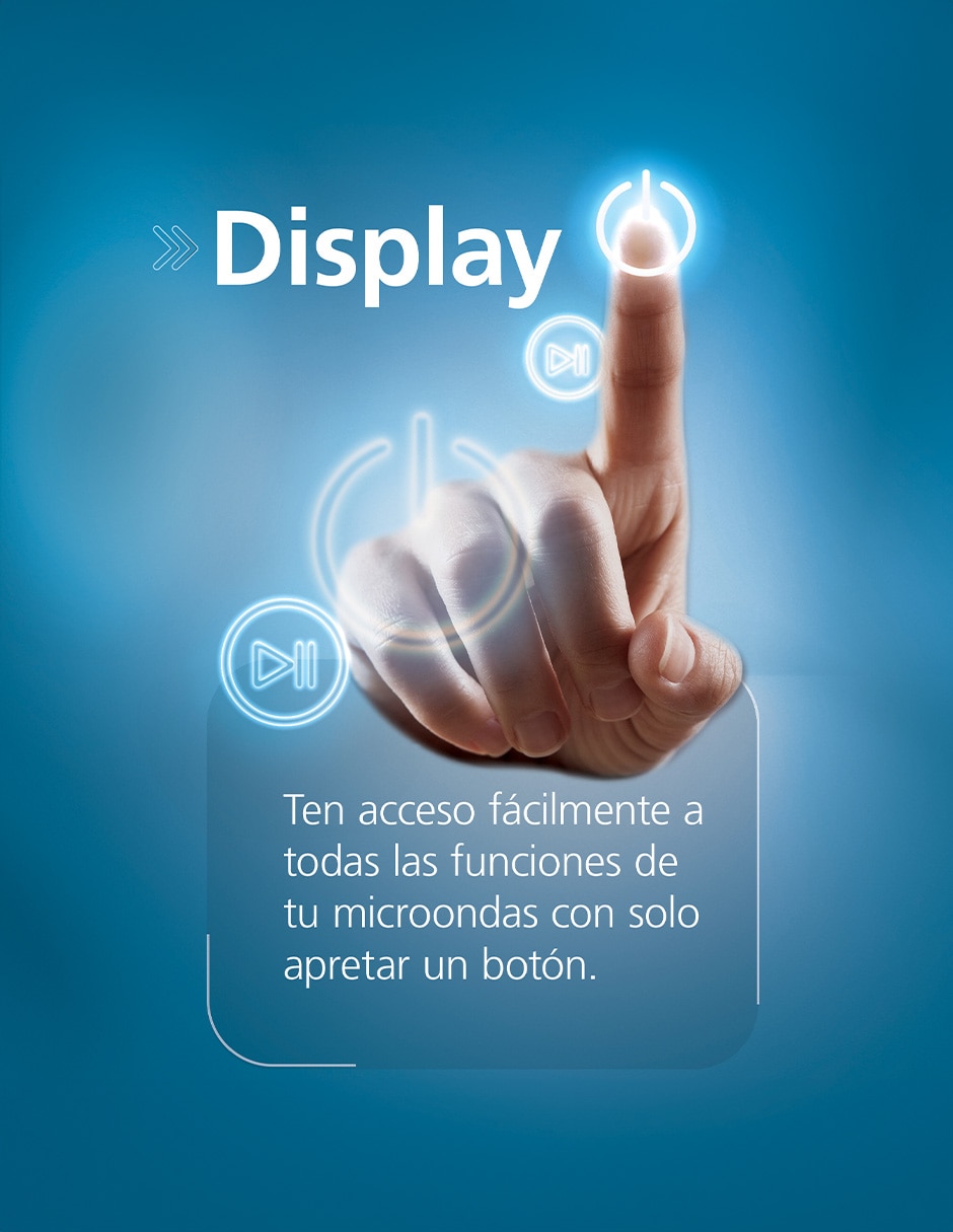 Horno de microondas convencional Mabe modelo HMM15SJW de 1.5 pies